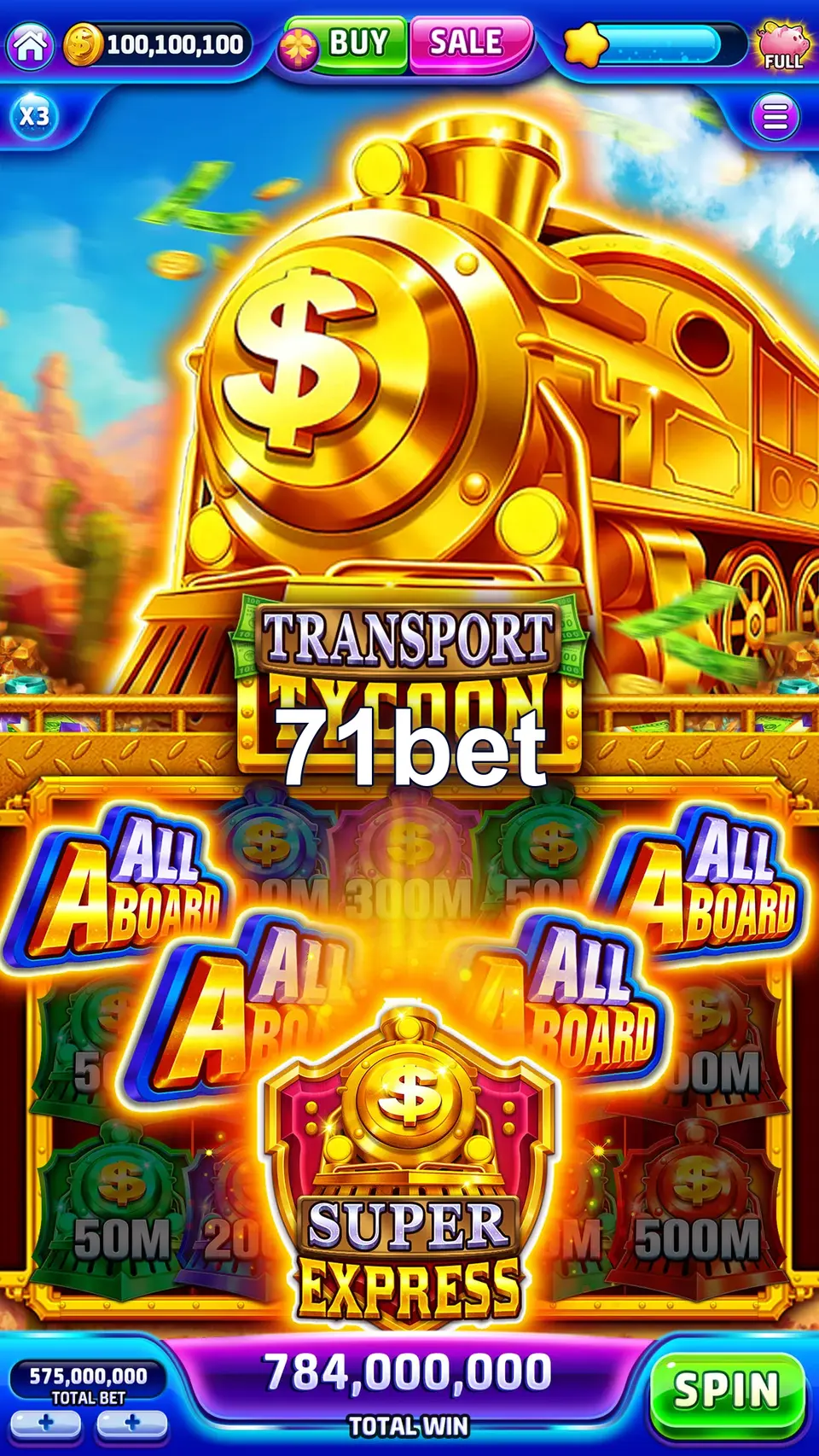 71bet Capturas de tela Oficial APK